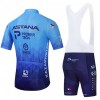 Set Fietsshirt + Korte Koersbroek 2021 Astana-Premier Tech N001